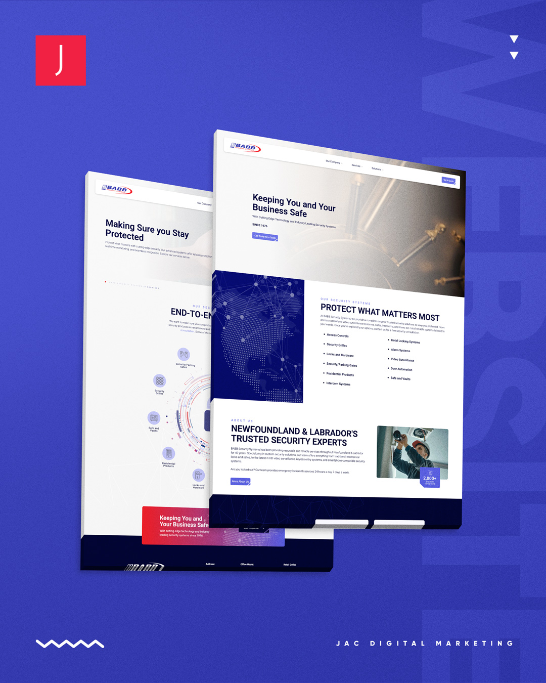 JAC - Website Launch: Babb Security Systems ‼️ We’re excited to ...