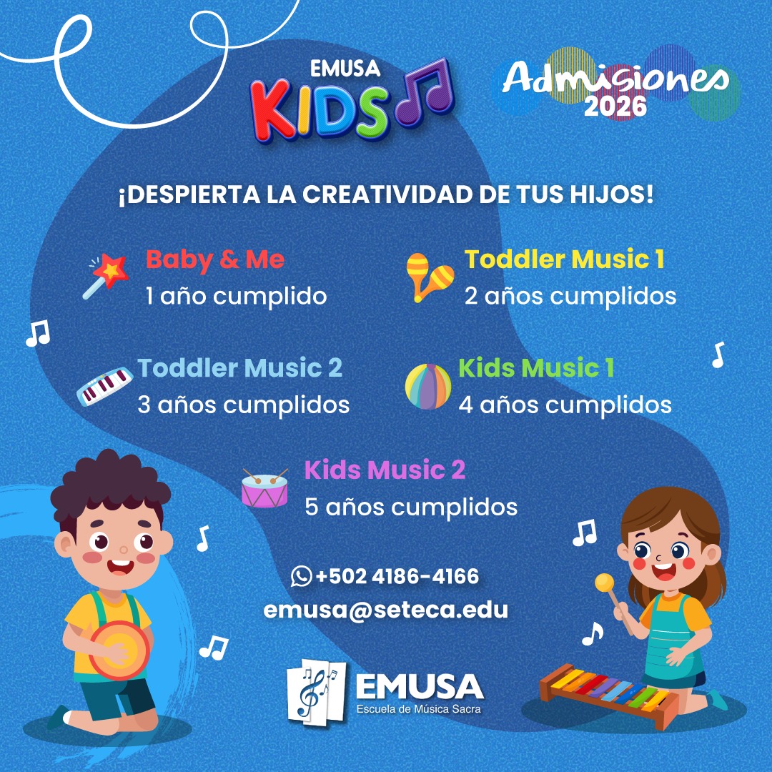 🎹🥁 #EMUSAKIDS |... - Escuela De Música EMUSA Guatemala | Facebook