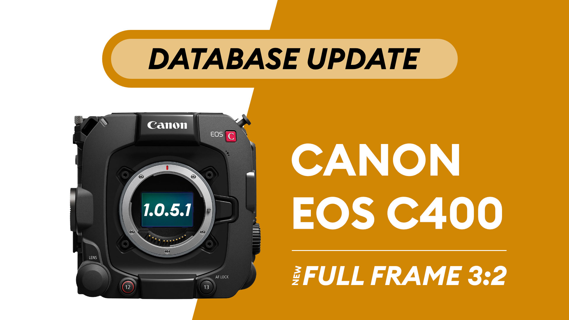 CineD - Canon EOS C400 - Camera Database Update -... | Facebook
