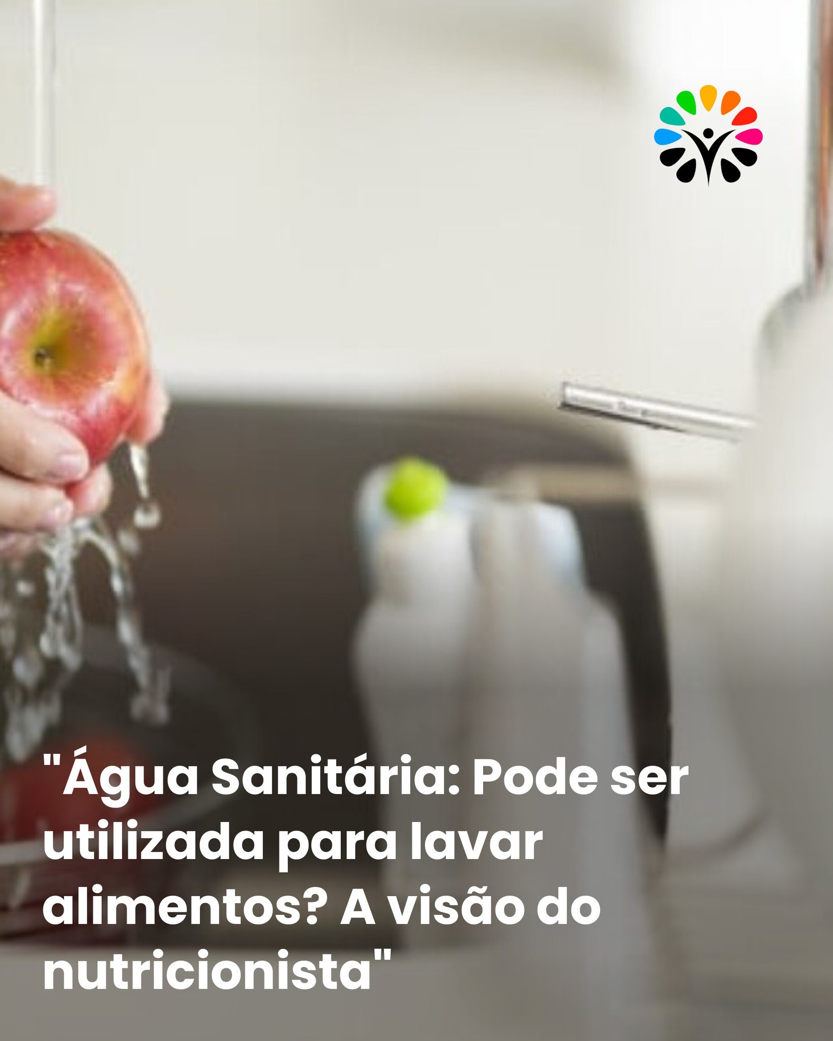 Minha - Você sabia que a água sanitária pode ajudar a prevenir doenças ...