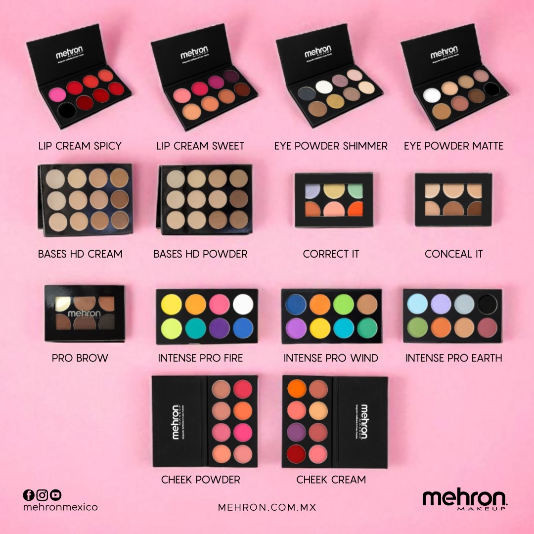 Mehron México - 🎨 Colores que transforman tu arte 💋 Desde... | Facebook