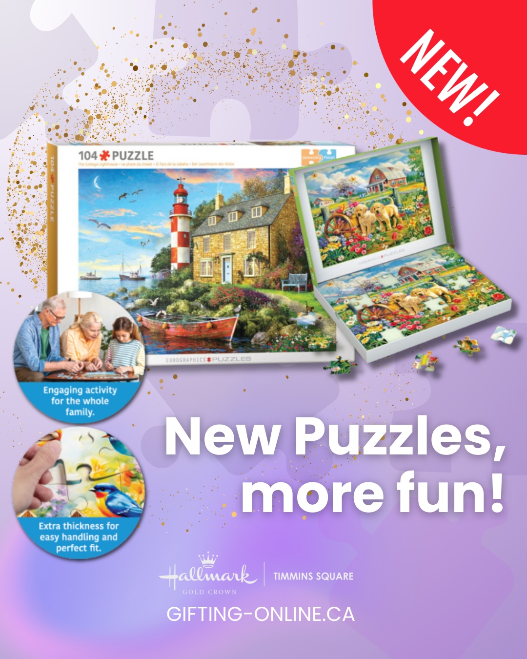 Hallmark - 🧩 New Puzzles, More Benefits! Puzzles aren’t just fun—they ...