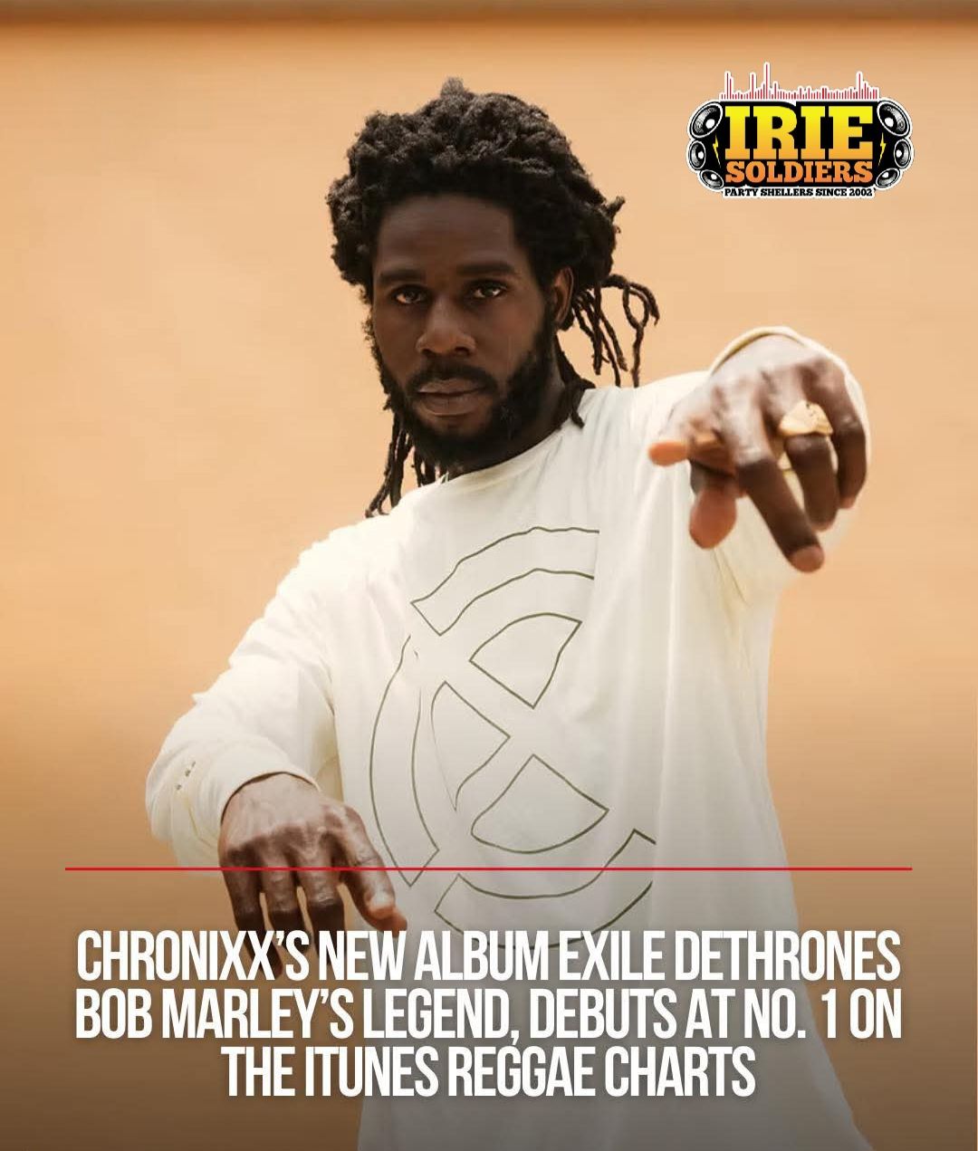 Chronixx is gearing up for the release of his new album, 