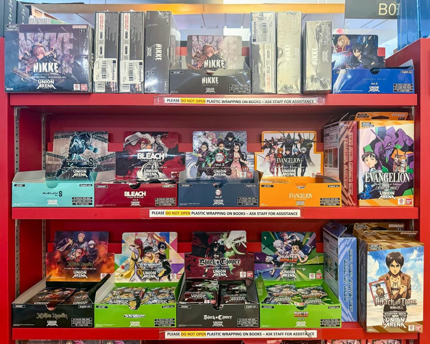 Go to your local Kinokuniya to find the latest releases from Union