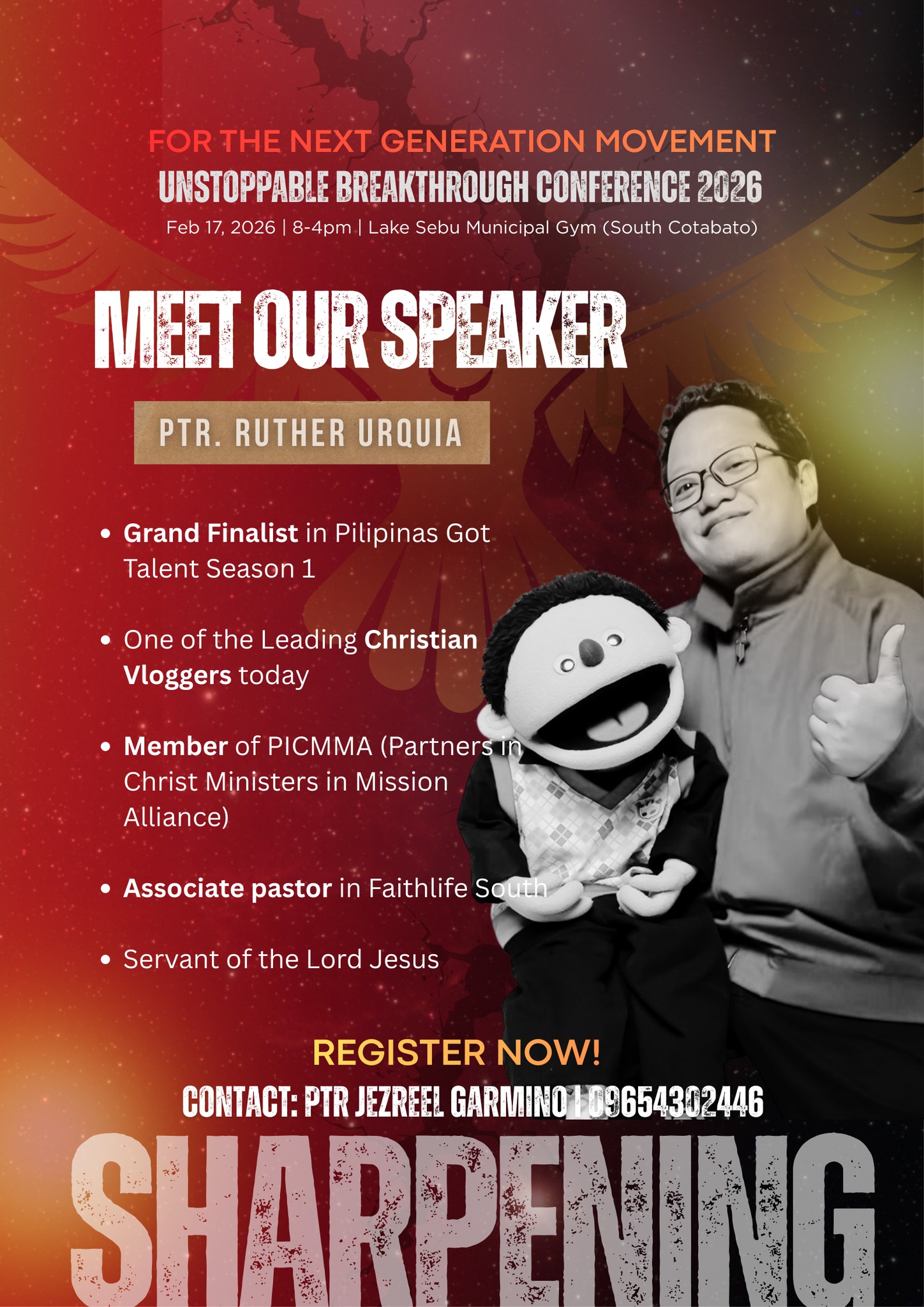 Unite - MEET OUR UBCON 2026 SPEAKER! 🔥 From Grand Finalist in Pilipinas ...