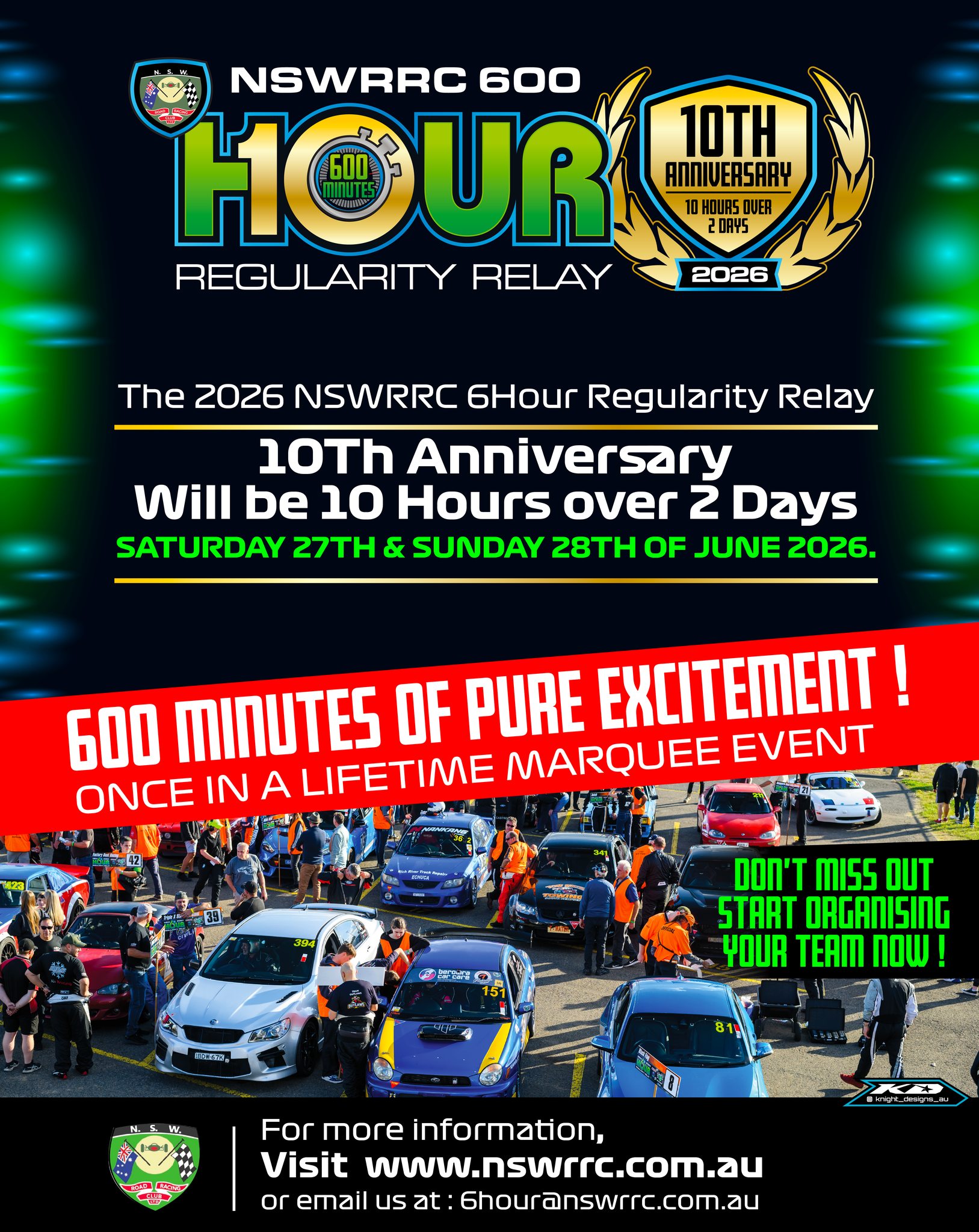 NSW 6HOUR - The NSWRRC will celebrate it’s Milestone 10th... | Facebook