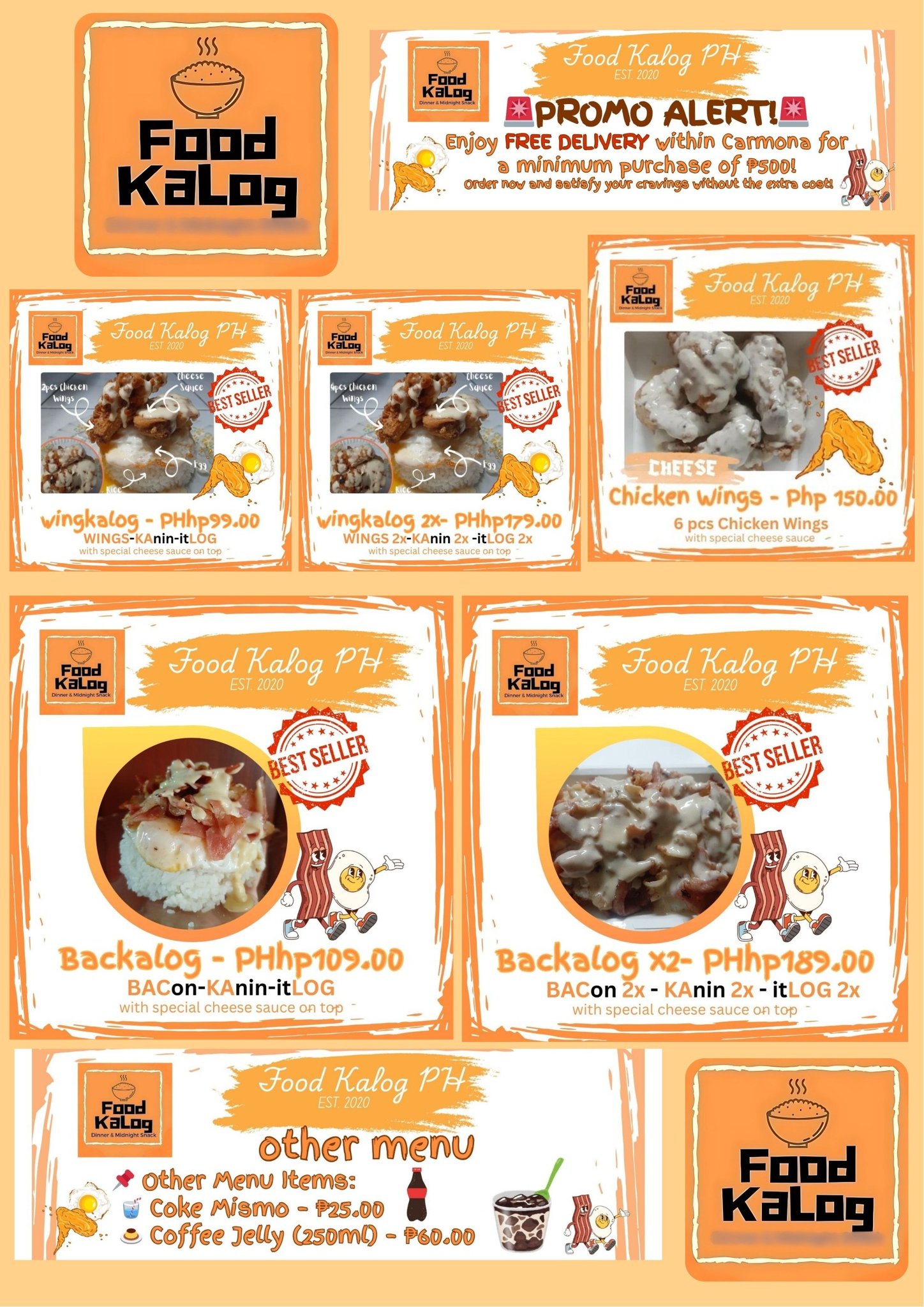 FOOD KALOG - ‼️ FOOD KALOG IS NOW OPEN ‼️ We’re BACK to... | Facebook