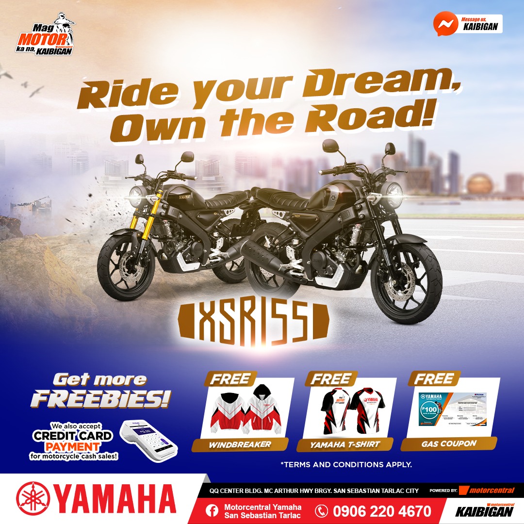 Motorcentral - KAIBIGAN! The Yamaha XSR is here! 🔥 A perfect blend of ...
