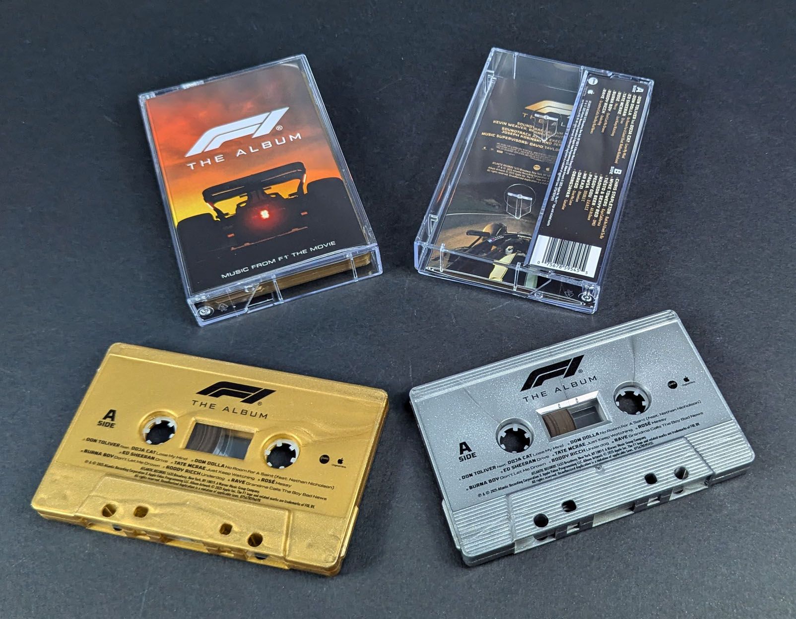 ヤング Anyone seeing the F1 movie? Here are the cassettes we did for the