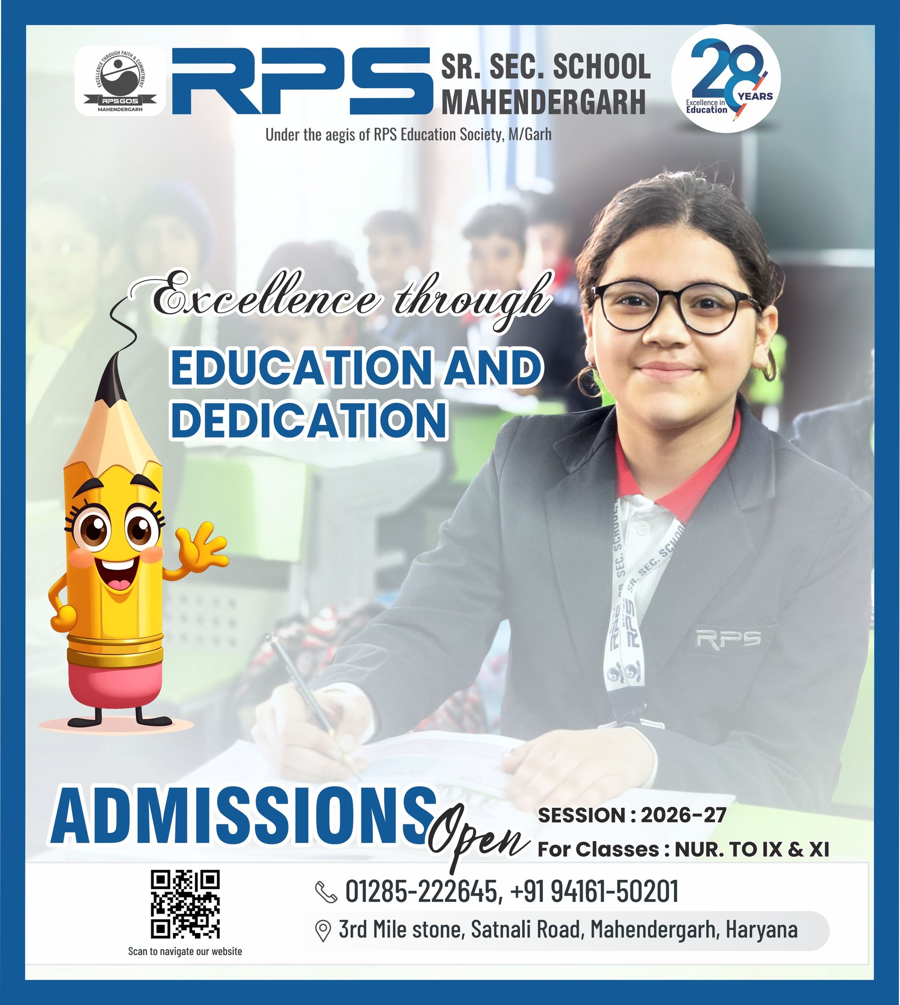 🎓 Admission Open for 2026-27! 🎓 🌟 Give... - RPS Mahendergarh | Facebook