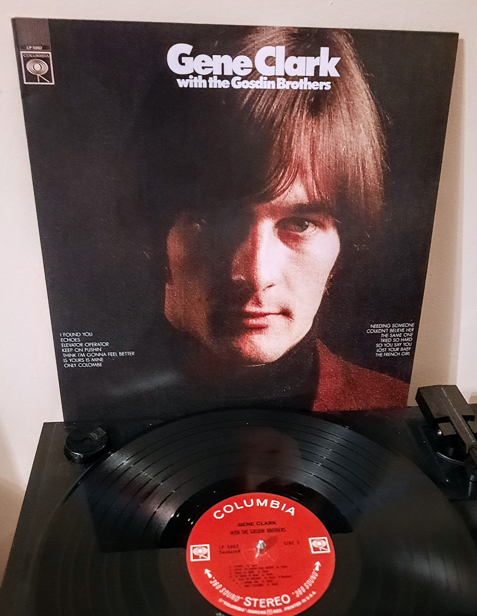 Gene Clark's solo album with the Gosdin Brothers, a country-rock