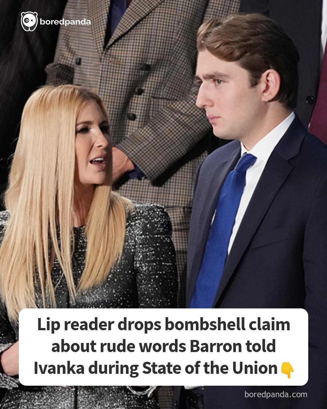 Lmao - Lip reader drops bombshell claim about rude words Barron told ...