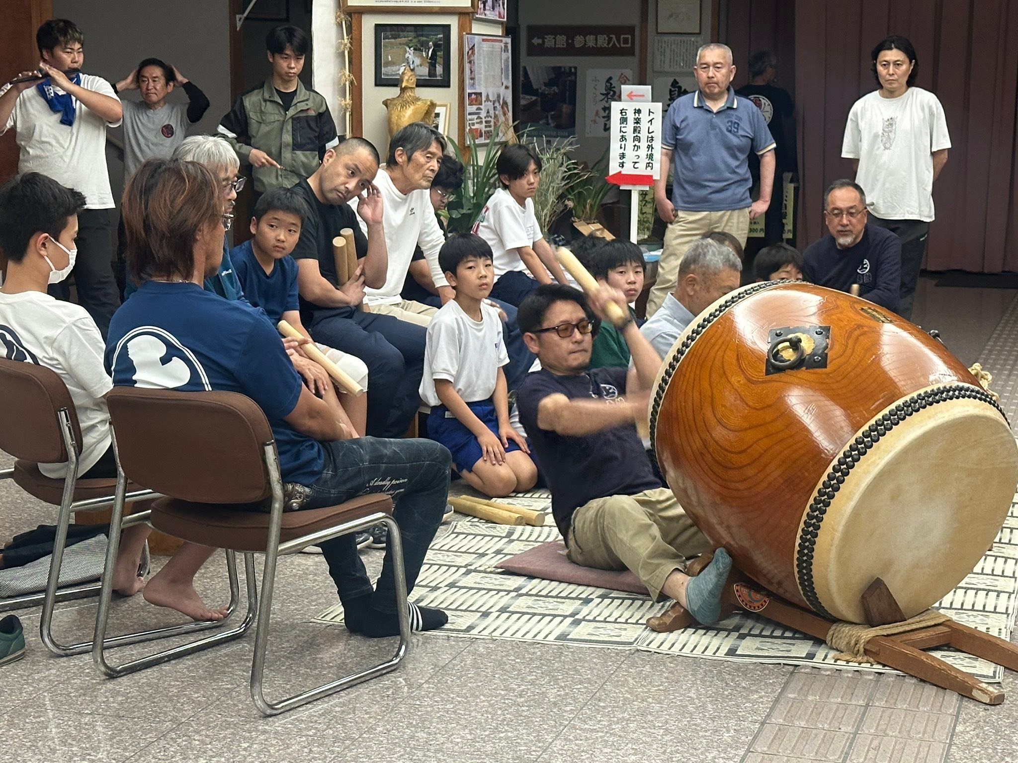 秩父夜祭 - 鉦バチを新調しました。本来であれば、鹿の角と鯨の髭を