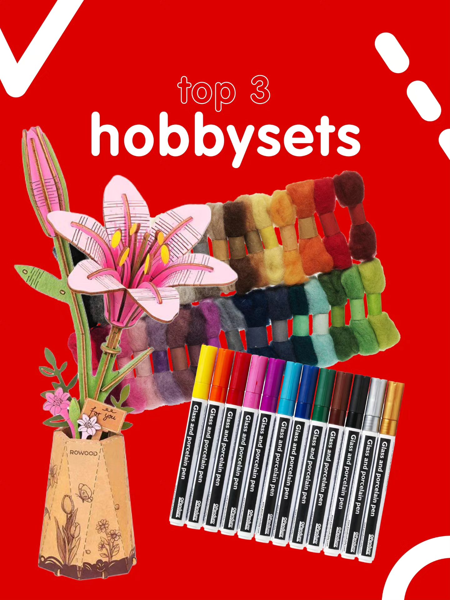 pipoos - Top 3 hobbysets Tijd om een nieuwe hobby uit... | Facebook