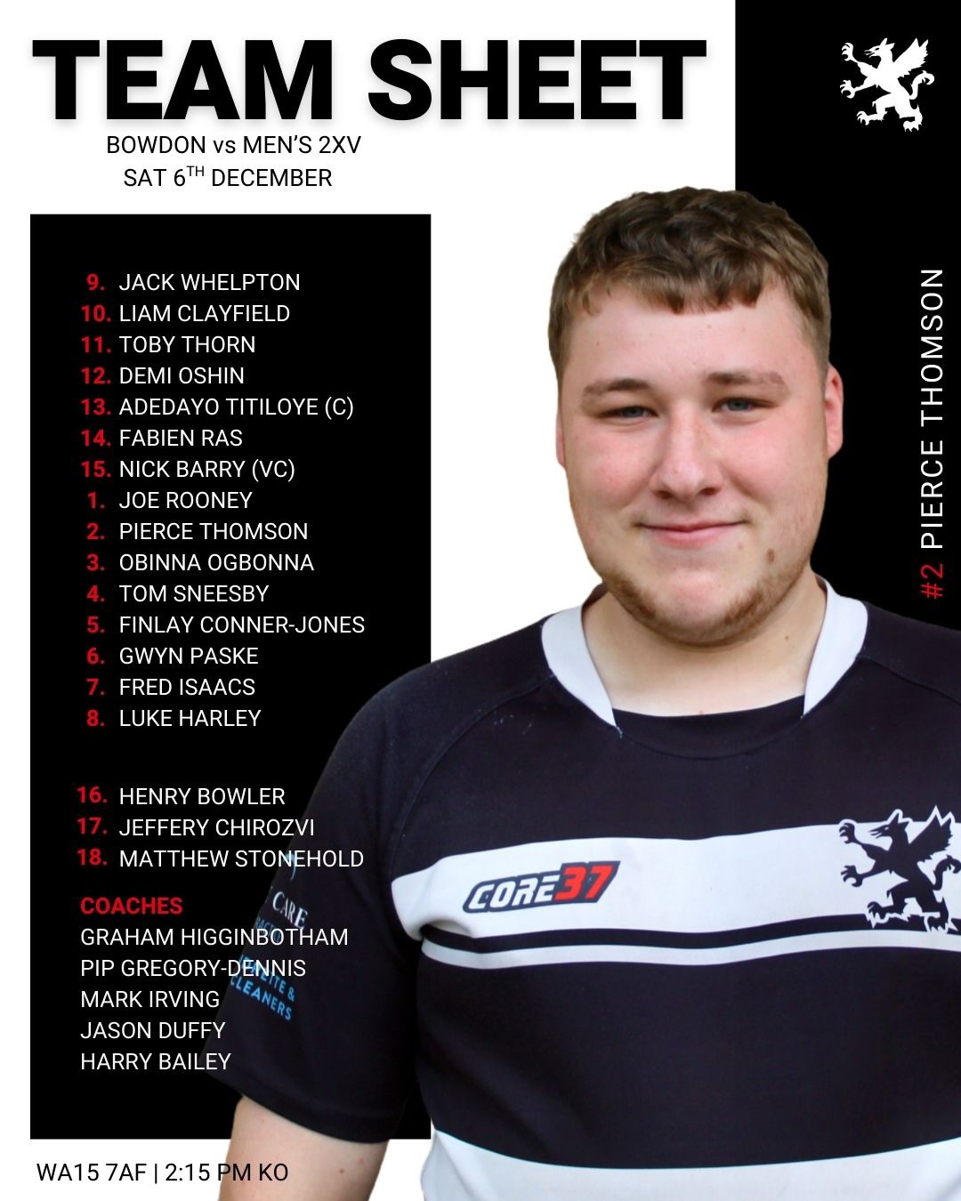 Broughton Park Rugby BPFC | Manchester