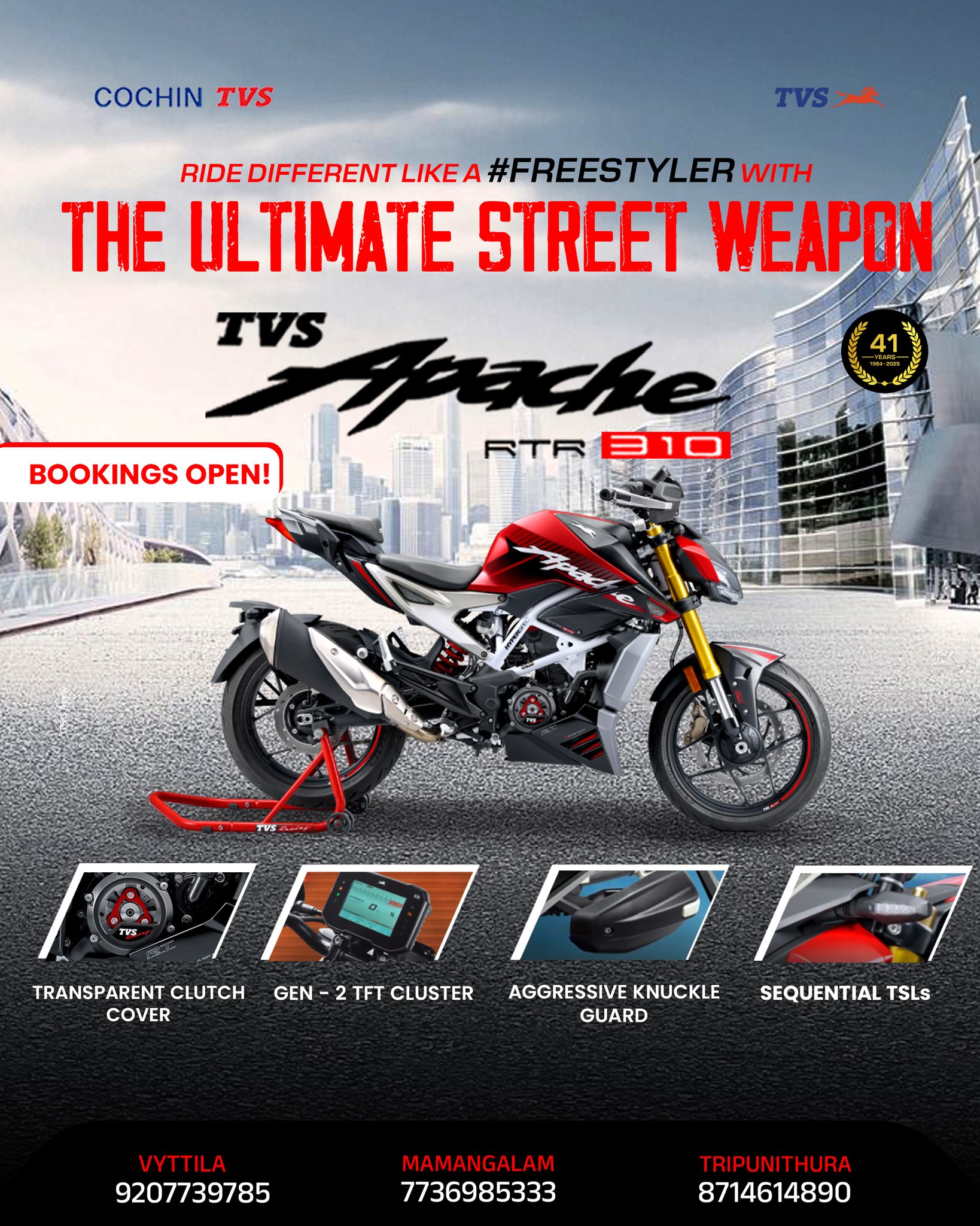 Cochin - 🚨 RIDE DIFFERENT LIKE A # FREESTYLER 🚨 Introducing THE ...