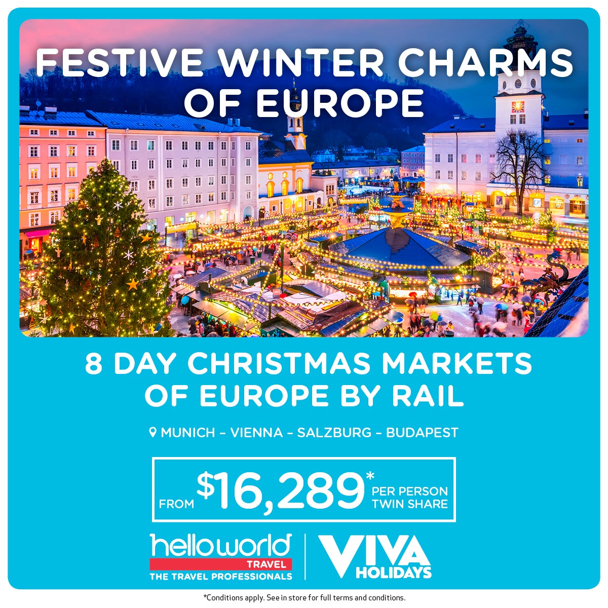 Helloworld - All aboard for the ultimate Christmas market adventure! 🎄 ...