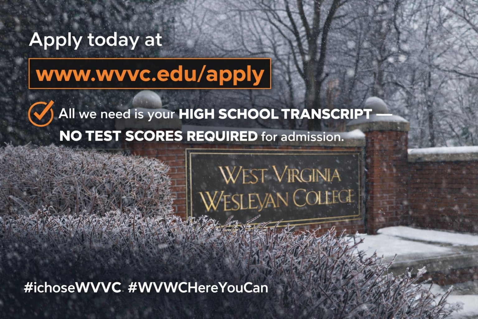 Snowed in? ️ Sounds like... - West Virginia Wesleyan College | Facebook