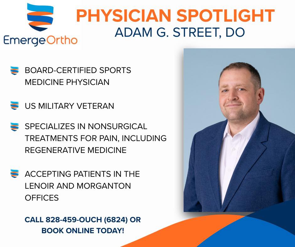 🌟 Physician Spotlight:... - EmergeOrtho - Foothills Region | Facebook