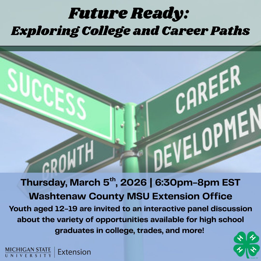 Washtenaw - 🌟 Future Ready: Exploring College & Career Paths! 🌟 Calling ...