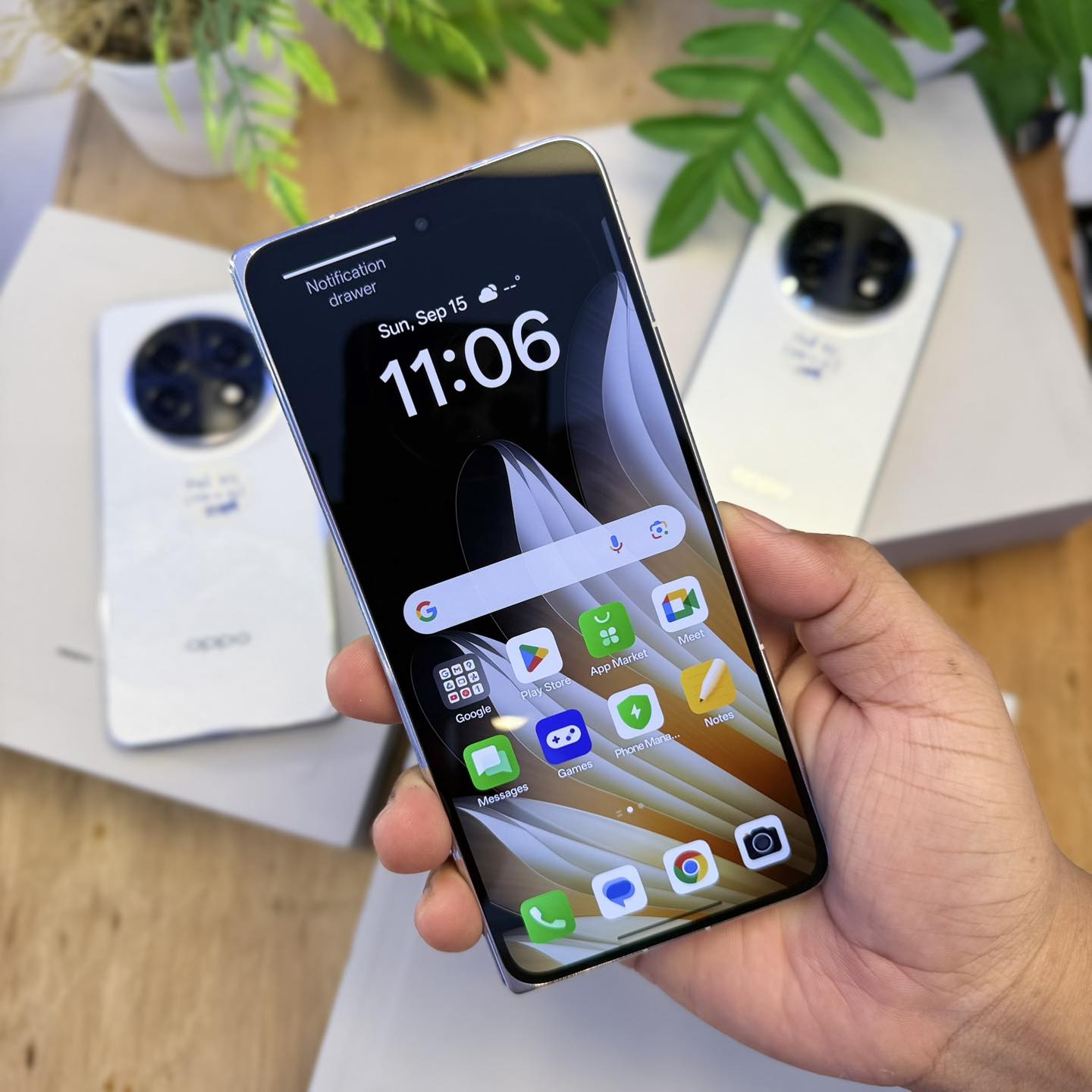 oppo find n5 99% fullset អេមៗណាស់ ram16gb+512gb : $1099 