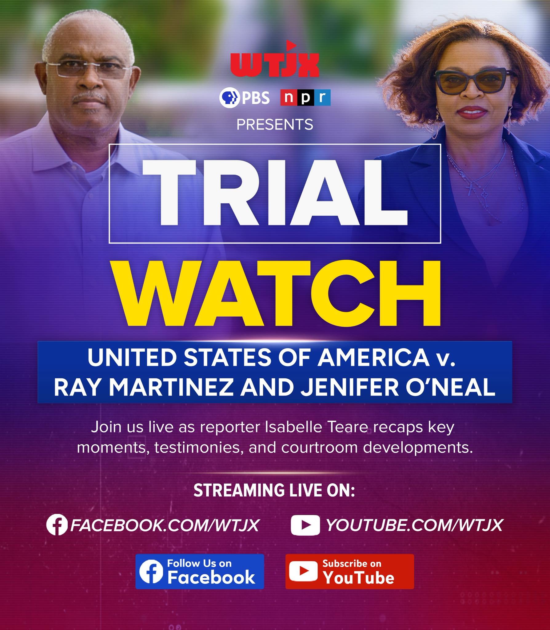 WTJX - Our coverage of the trial starts tomorrow after court ends for ...