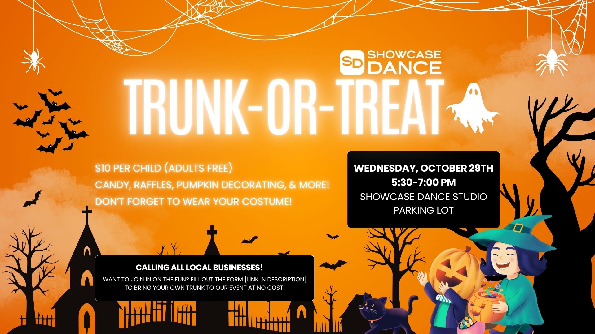 Trunk or Treat at Showcase Dance Studio