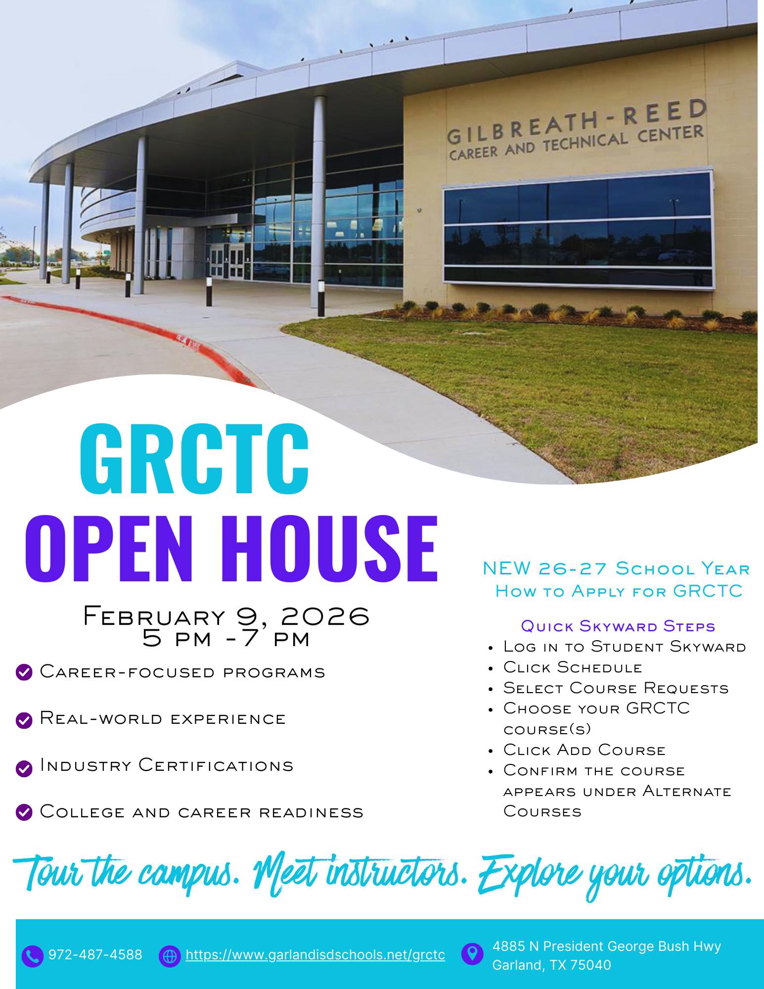 Gilbreath-Reed Career & Technical Center | Garland TX