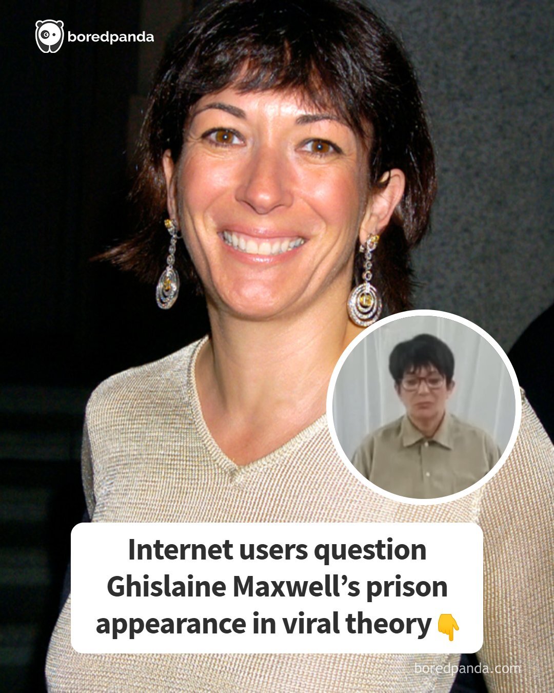 Bored Panda - Internet users question Ghislaine Maxwell’s... | Facebook