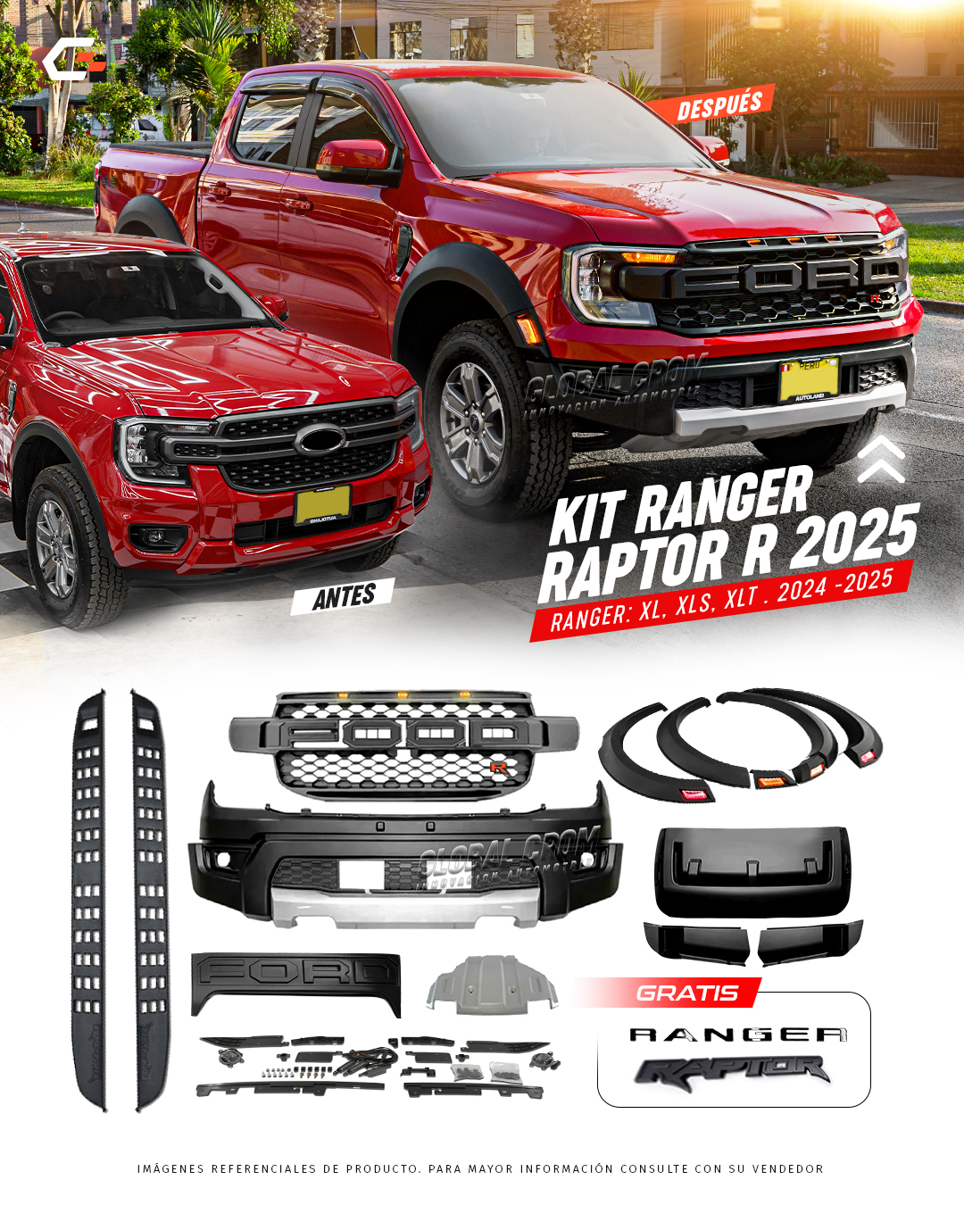 Global - 𝗘𝗡 𝗦𝗧𝗢𝗖𝗞: 𝗞𝗜𝗧 𝗥𝗔𝗡𝗚𝗘𝗥 𝗥𝗔𝗣𝗧𝗢𝗥 𝗥 𝟮𝟬𝟮𝟱 😎 ¡Convierte tu Ranger en ...