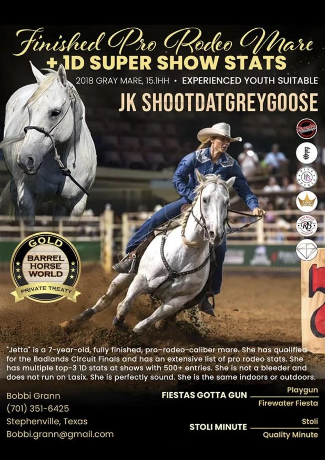 Barrel - Jk shootdatgreygoose https://barrelhorseworld.com/barrel ...