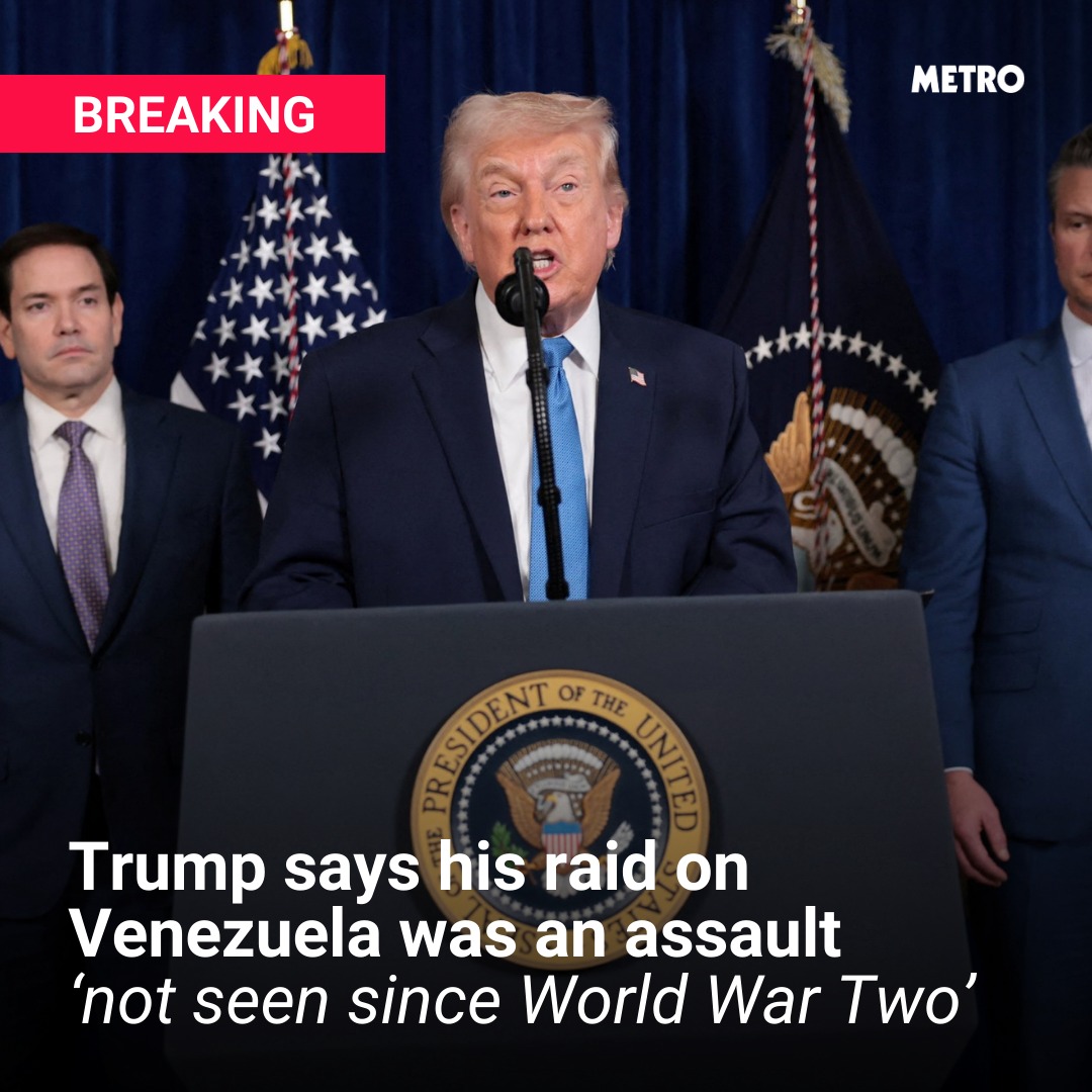Metro - Trump said the US will run Venezuela until a... | Facebook
