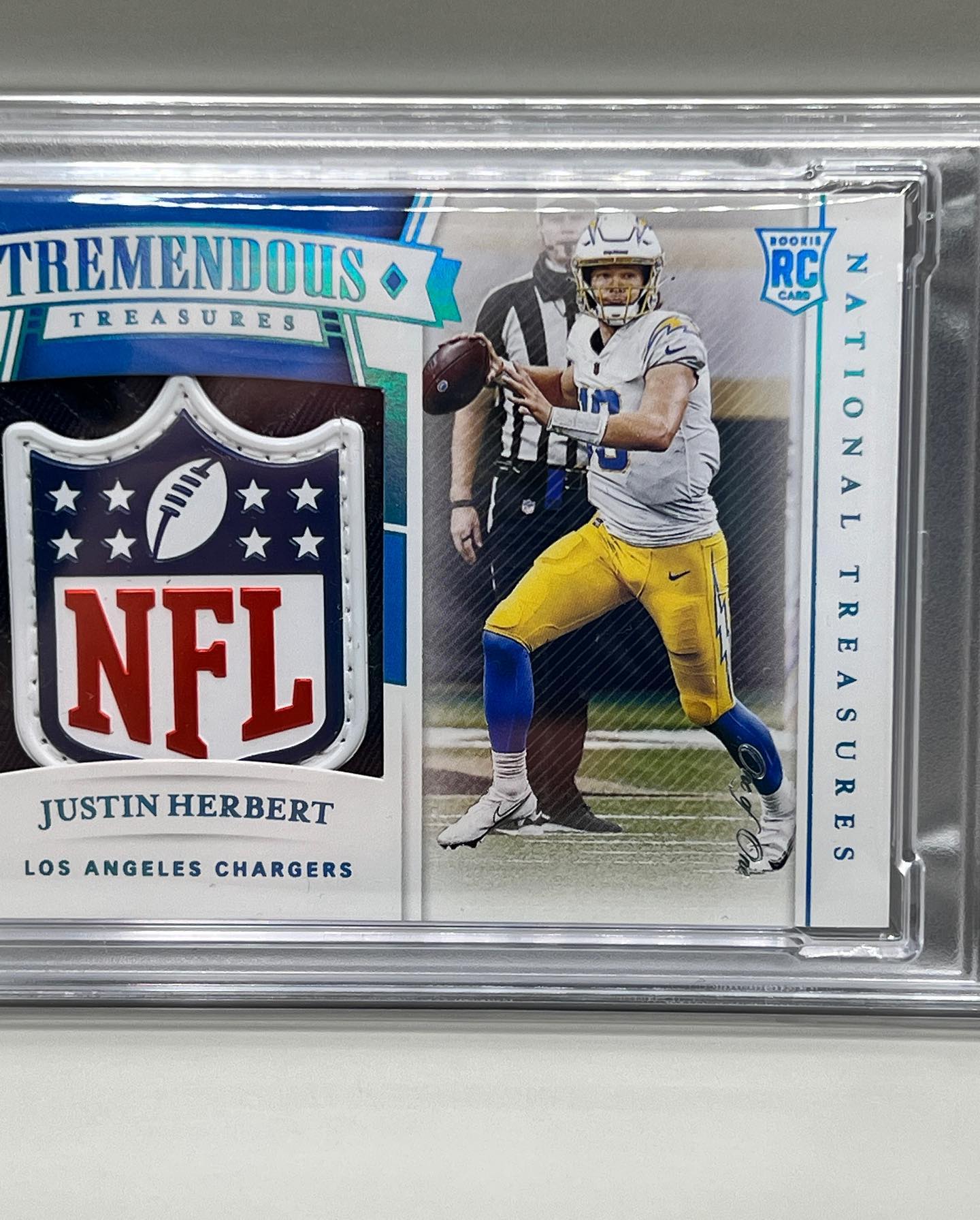 ? Justin Herbert RPA out of Panini One!?? Pulled live on 
