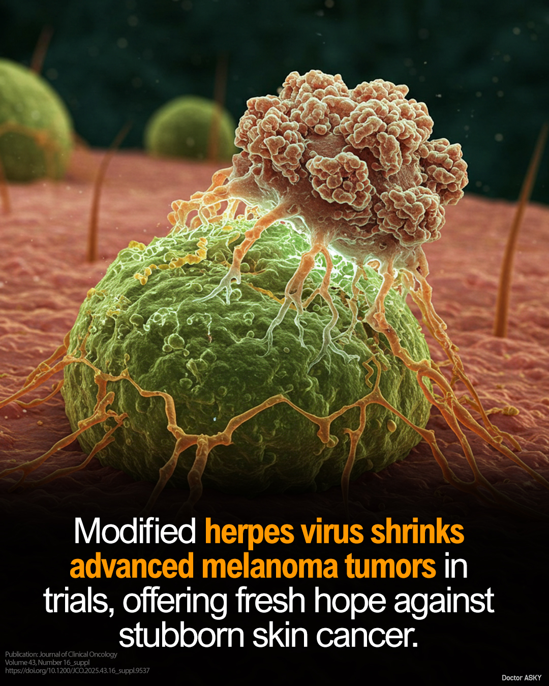 Doctor - Scientists have cleverly repurposed the herpes virus, turning ...