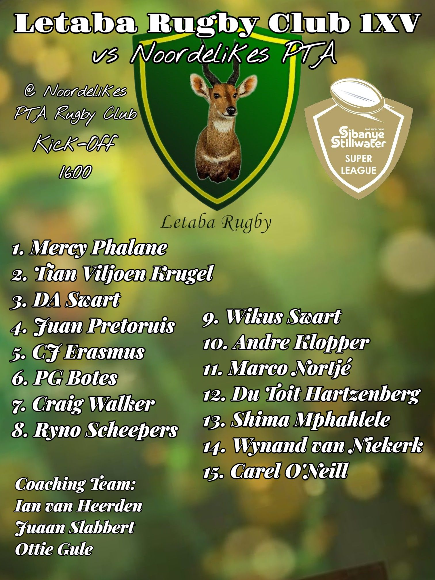 Letaba Rugbyklub/Club