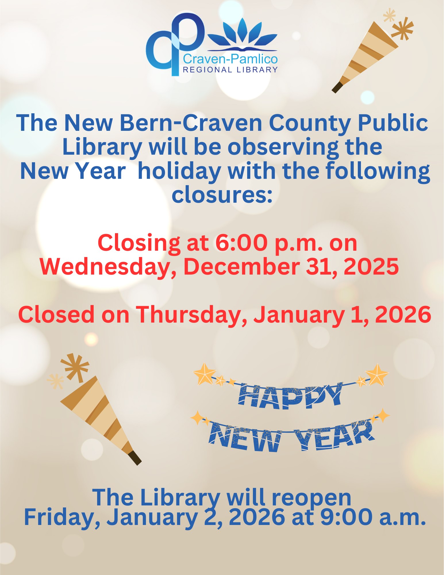 New Bern-Craven... - New Bern-Craven County Public Library