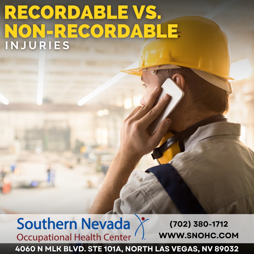 Southern - At SNOHC, we know the difference between recordable and non ...