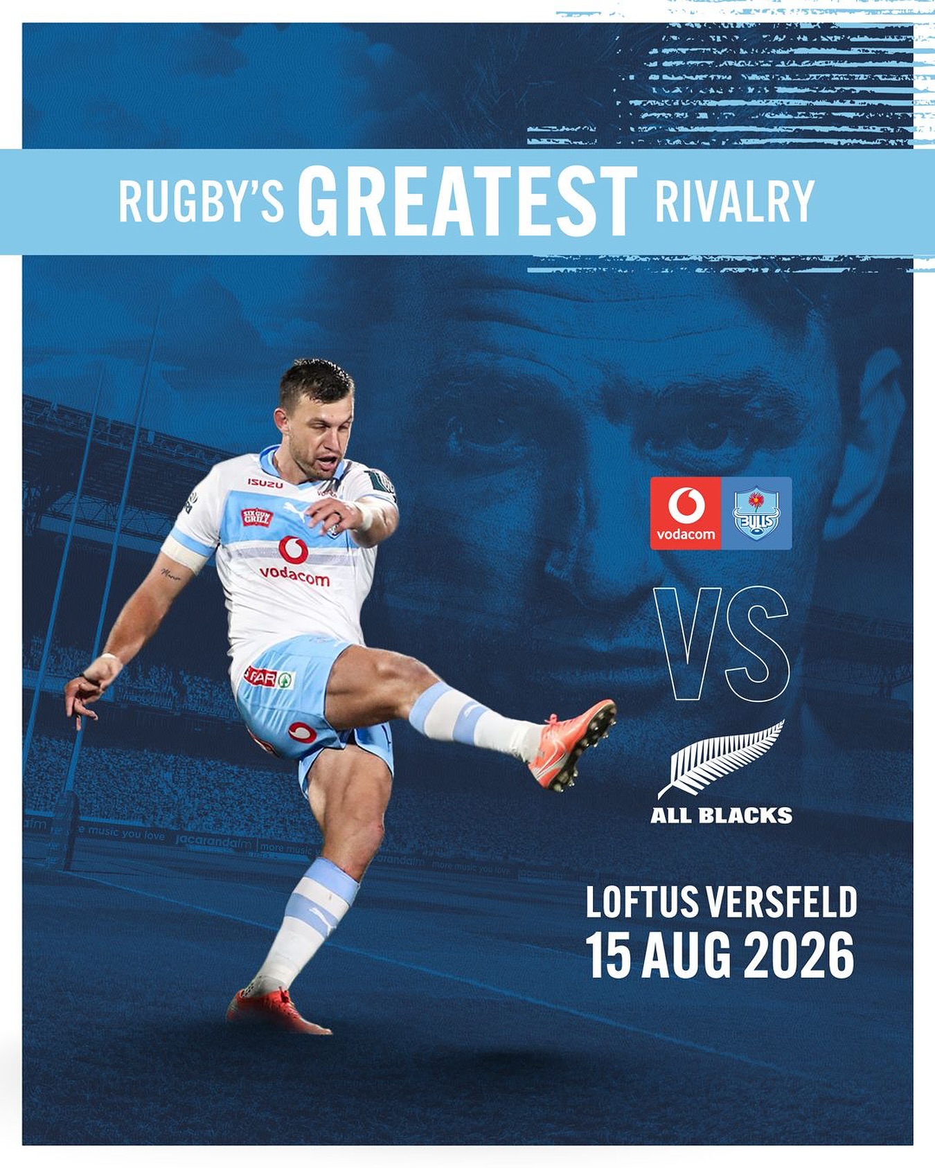 Vodacom - Rugby's Greatest Rivalry coming to you in 2026 ⚡️ 📍 LOFTUS ...