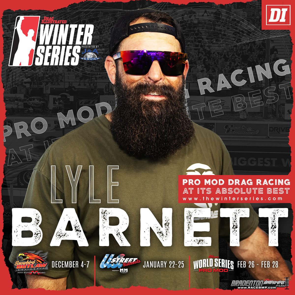Drag - Fan-favorite wheelman Lyle Barnett has formally accepted his ...