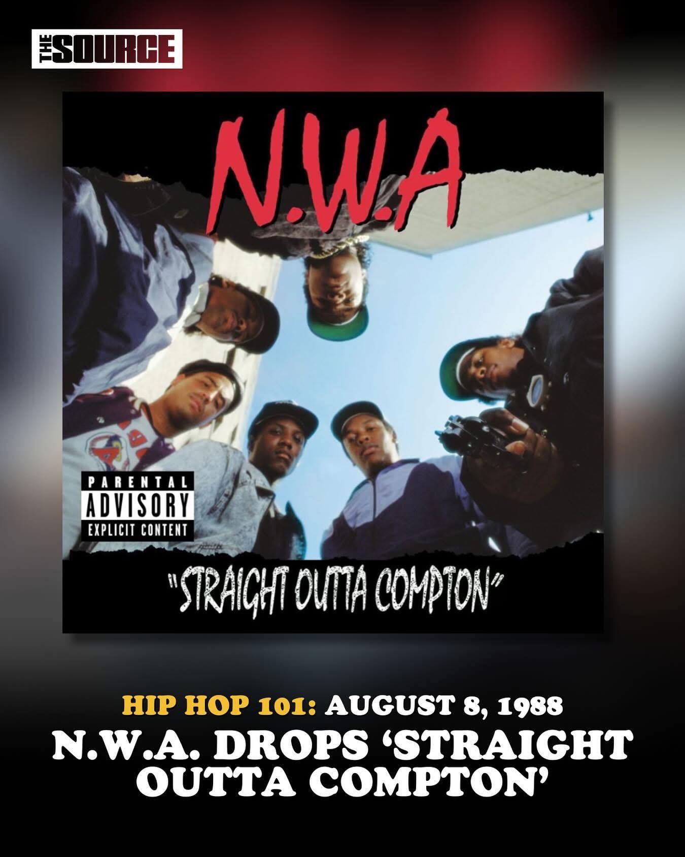 N.W.A's Straight Outta Compton album impact on hip-hop