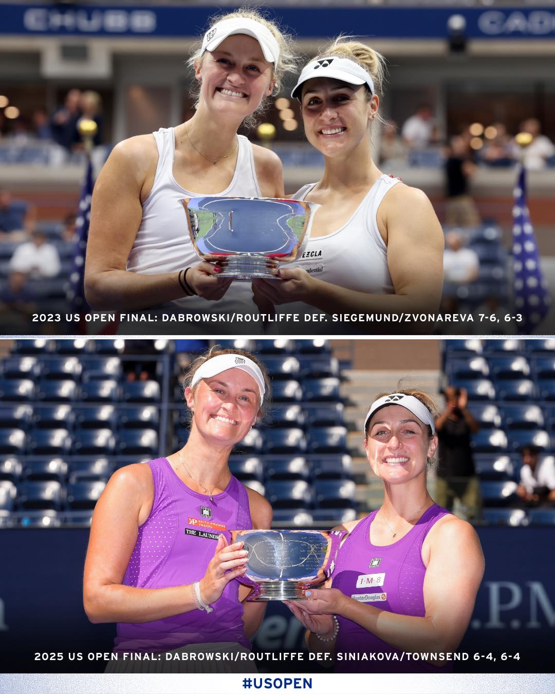 The best type of Deja vu 🏆🏆 - US Open Tennis Championships | Facebook