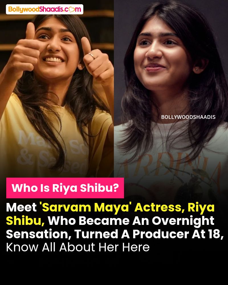 BollywoodShaadis.com - Know all about Riya Shibu here: https://www ...