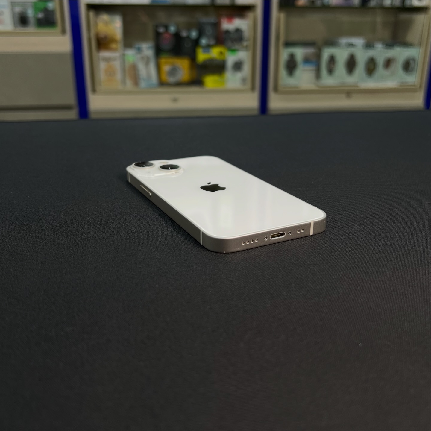 Used iPhone 13 Mini 128GB White in excellent condition: - 85 