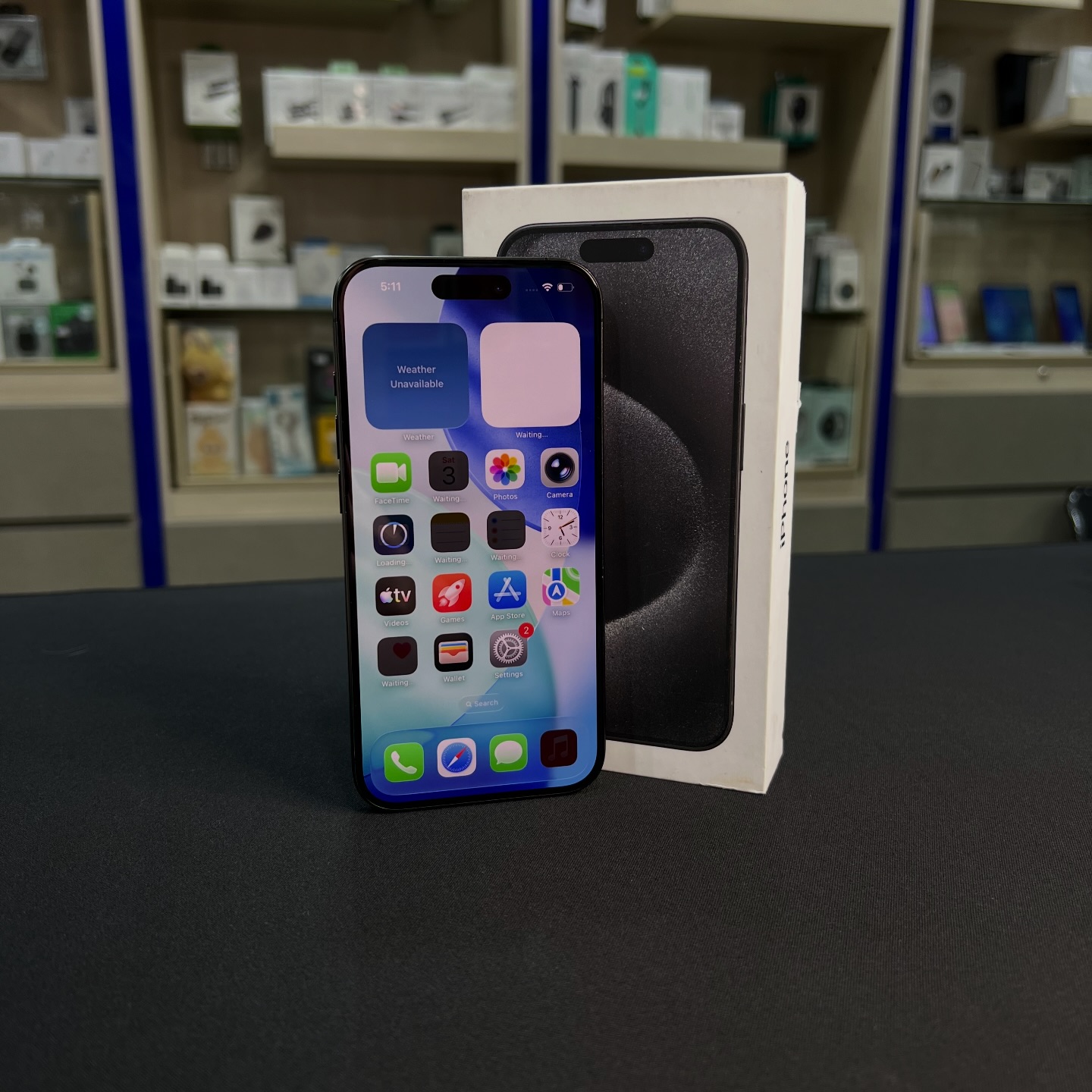 Used iPhone 15 Pro 128GB Black Titanium Dual SIM in a great 