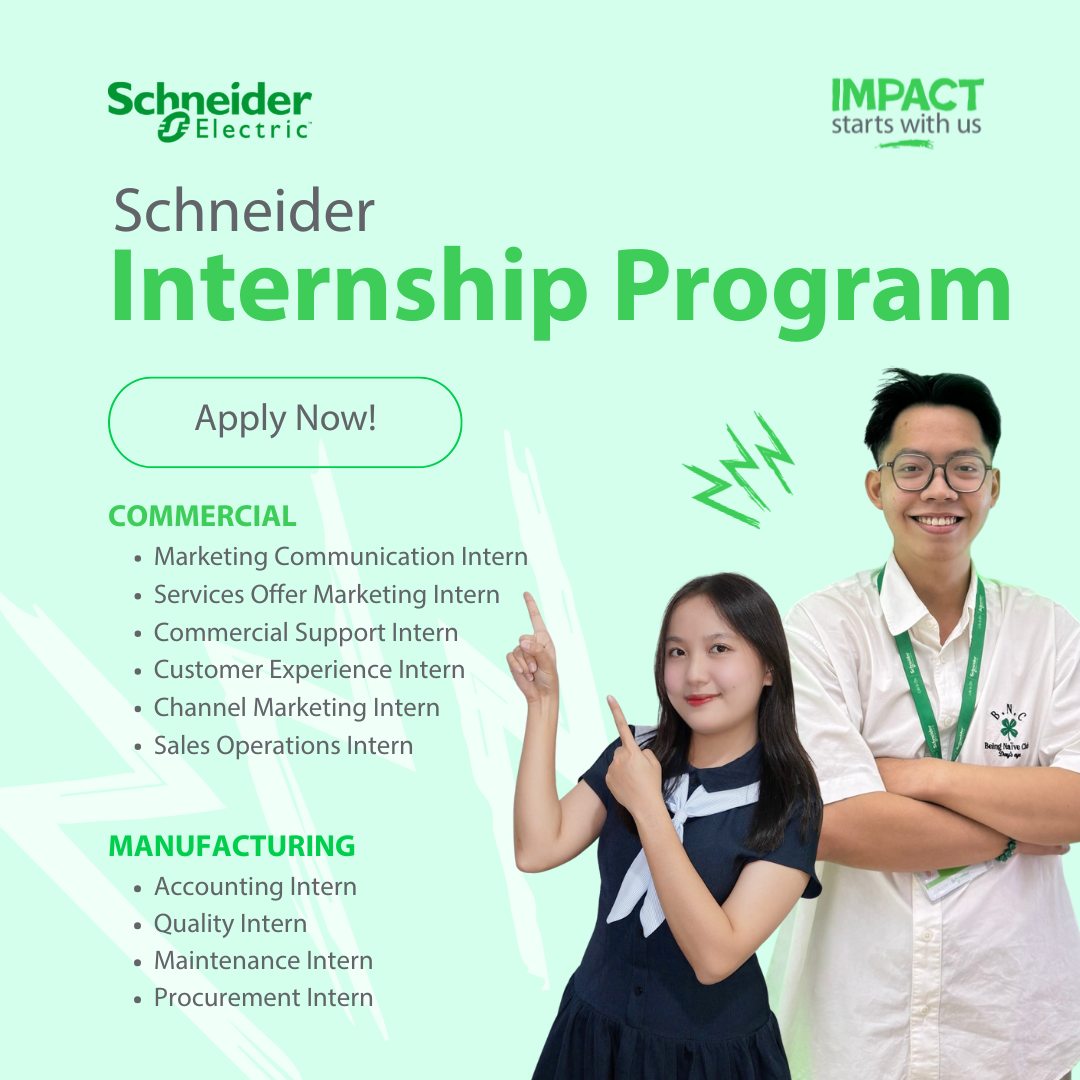 🌟 SCHNEIDER INTERNSHIP PROGRAM 2026 –... - Schneider Electric | Facebook