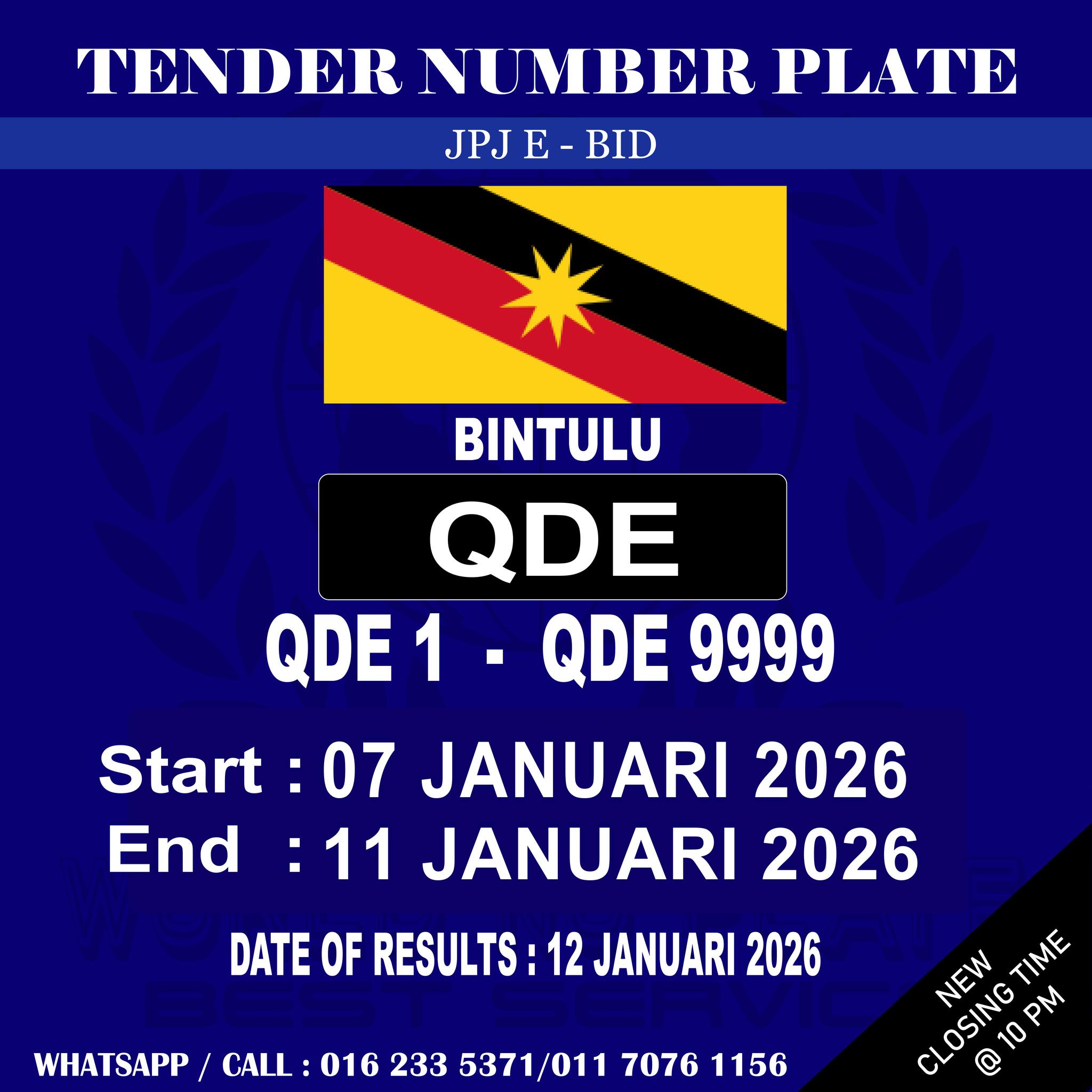 SALAM dan... - Tempahan nombor plat dan tender number plate | Facebook