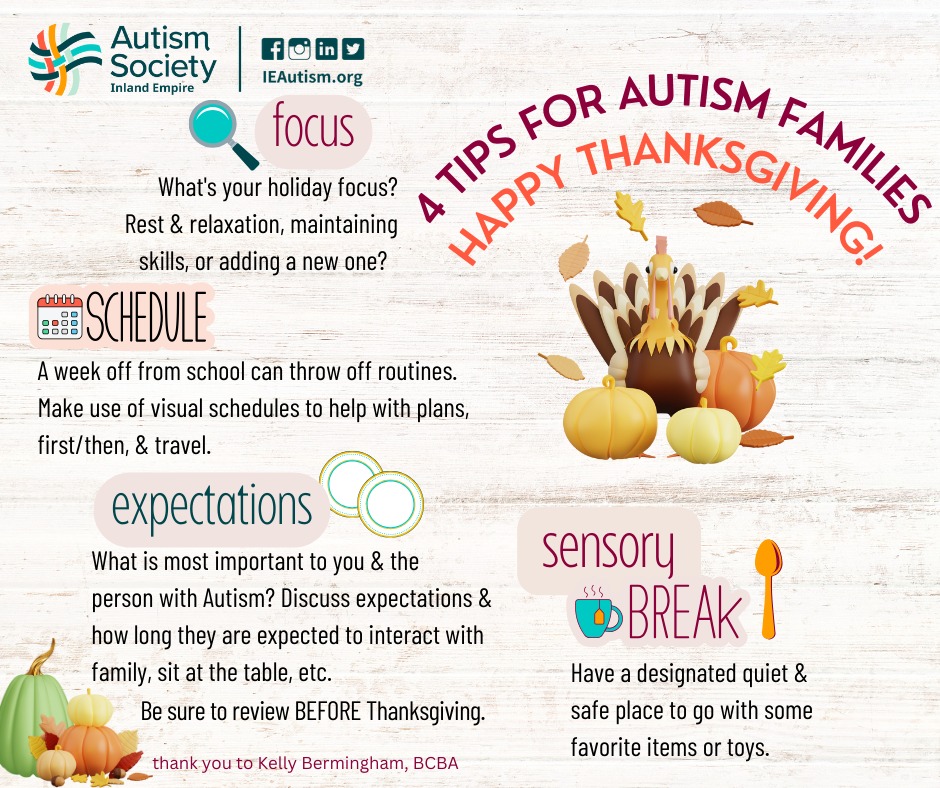 🎄 Holiday Tips for Families... - Autism Society Inland Empire | Facebook