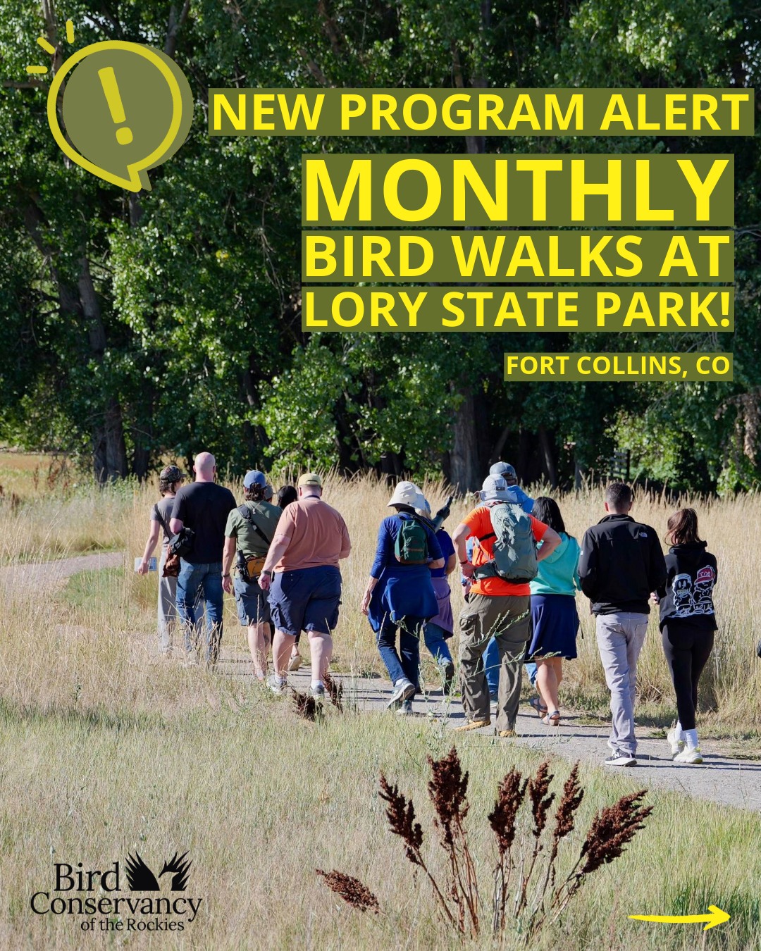 New Program Alert!📣... - Bird Conservancy of the Rockies | Facebook