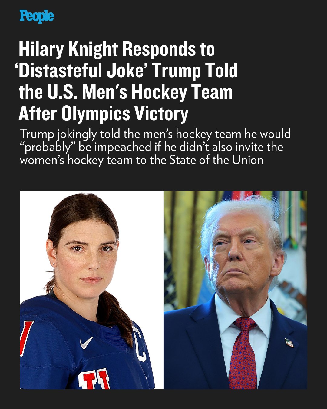 People - 🔗: bit.ly/4rz2E0b Hilary Knight knows where the... | Facebook