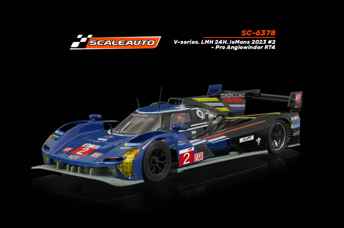 Scalextric Cadillac V-Series.R – Coche De Ranura 3er Lugar En Le Mans 2023, Escala 1:32 Coche Slot Le Mans
